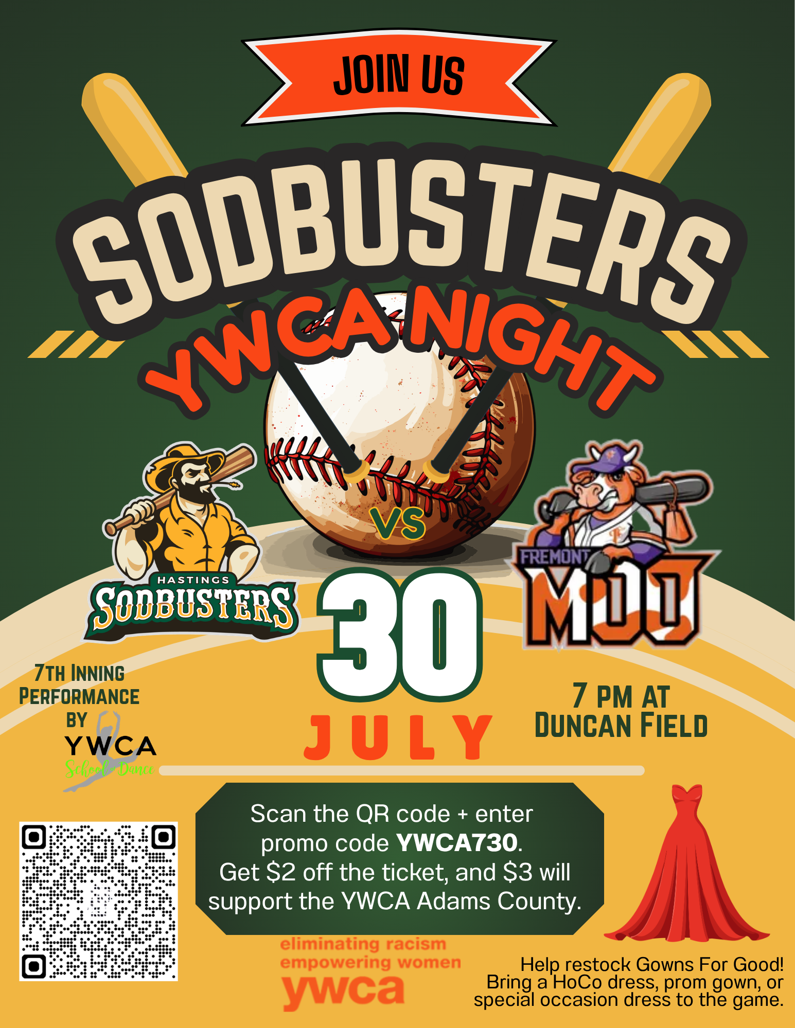 YWCA Night at the Sodbusters
