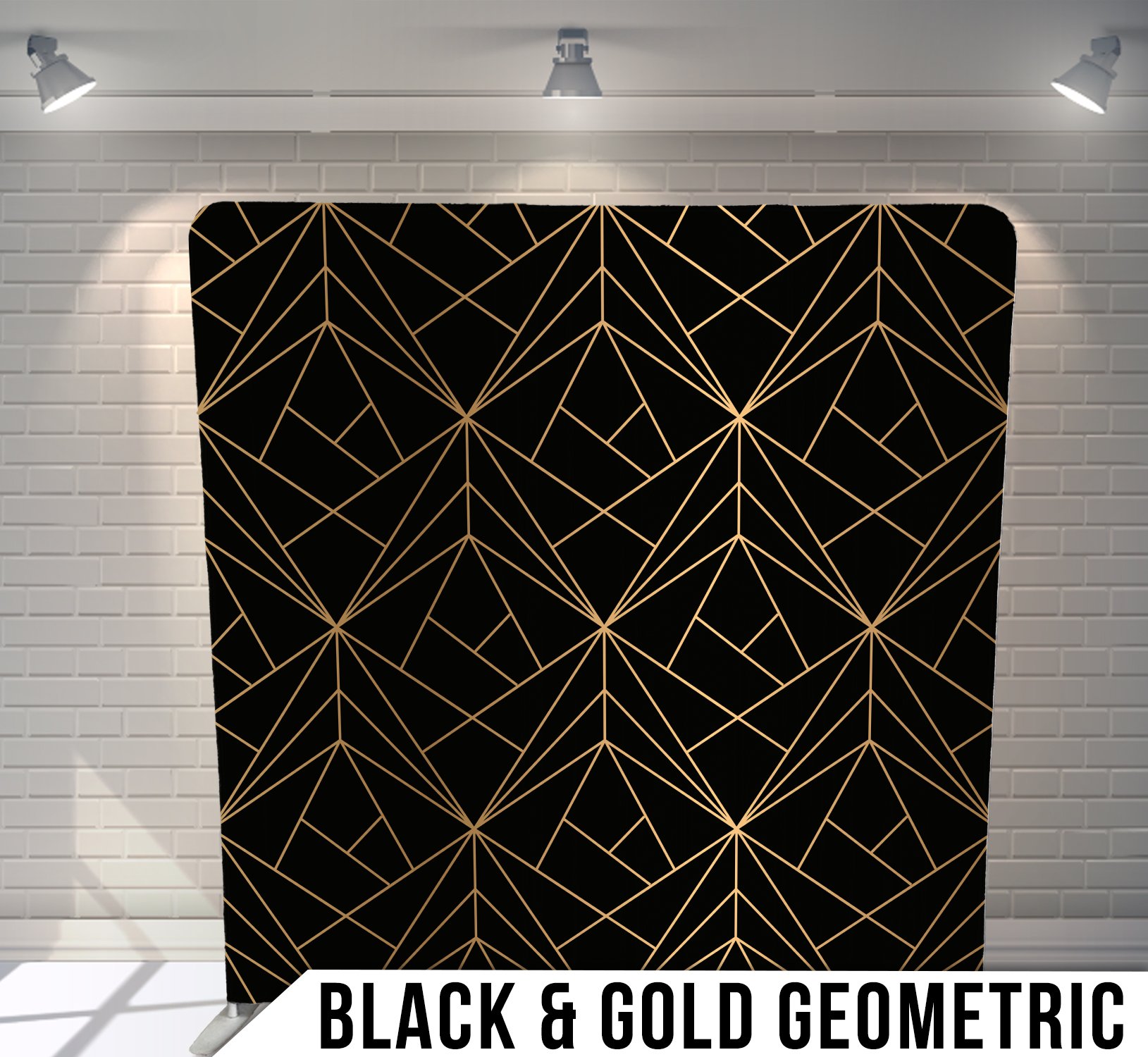 Black &amp; Gold Geometric