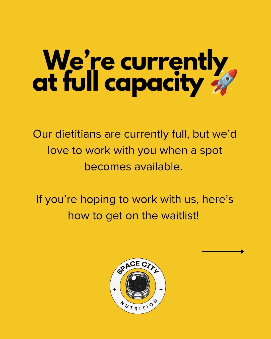 We wish we could schedule everyone who reaches out immediately, but we&rsquo;re full at the moment.

We can still add you to our waitlist though! 

Link in bio to access the scheduling form 🫶🏼