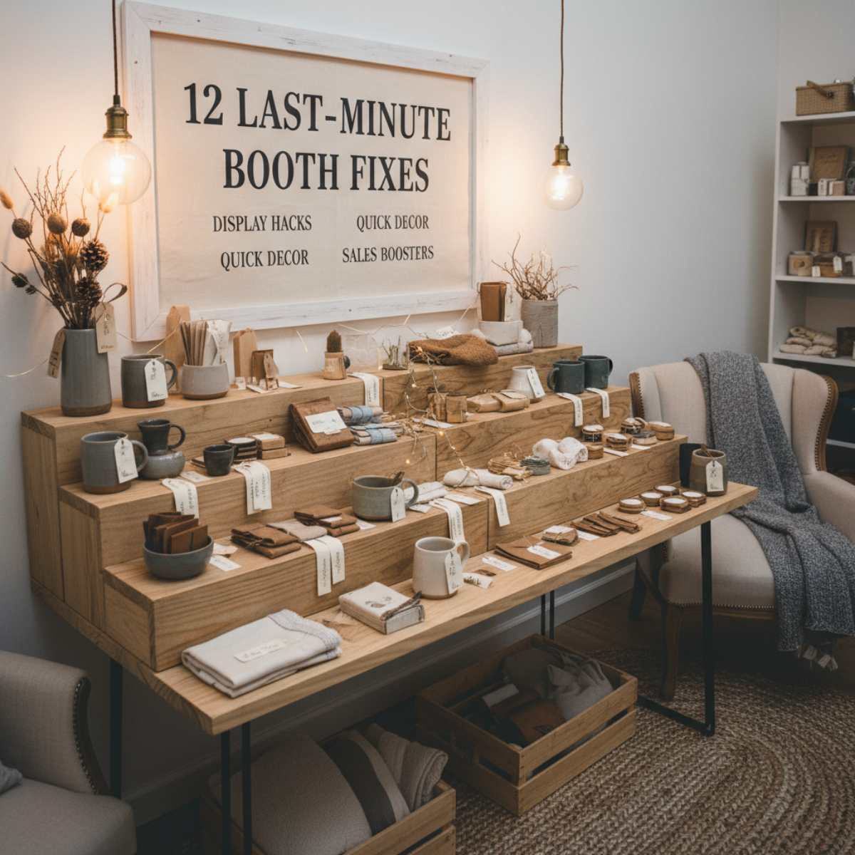 Maker Monday: 12 Last-Minute Craft Booth Fixes Every Winter Market Vendor Should Know