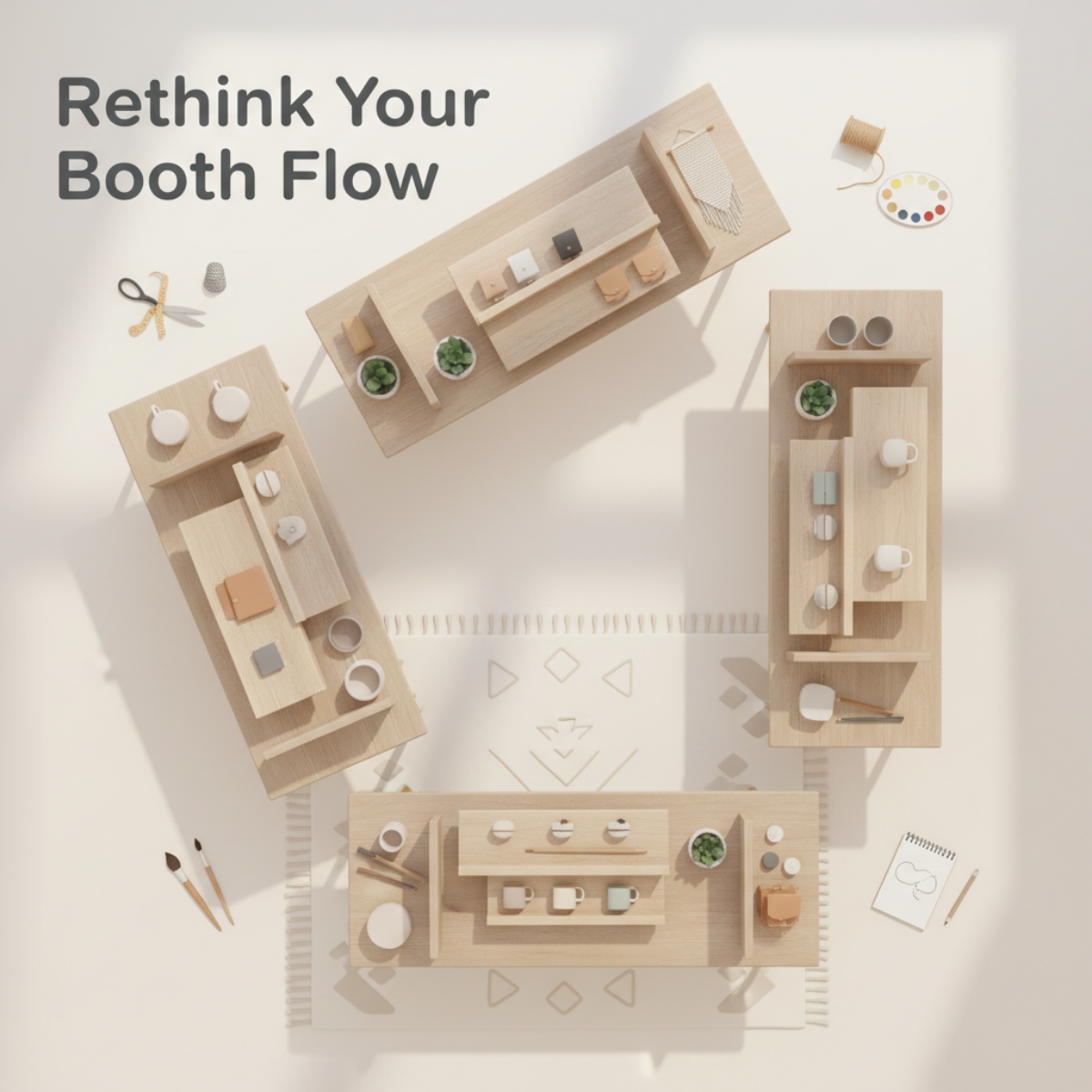 Maker Monday: Rethink Your Booth Flow for the New Year — Layout Tweaks That Boost Browsing &amp; Buying
