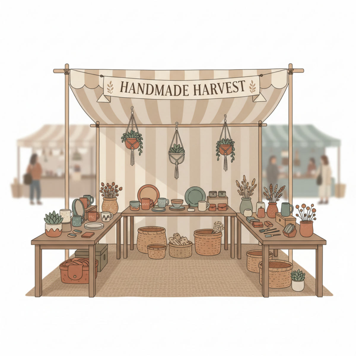 What Customers Notice First in a Craft Booth (And Why It Matters for Sales)