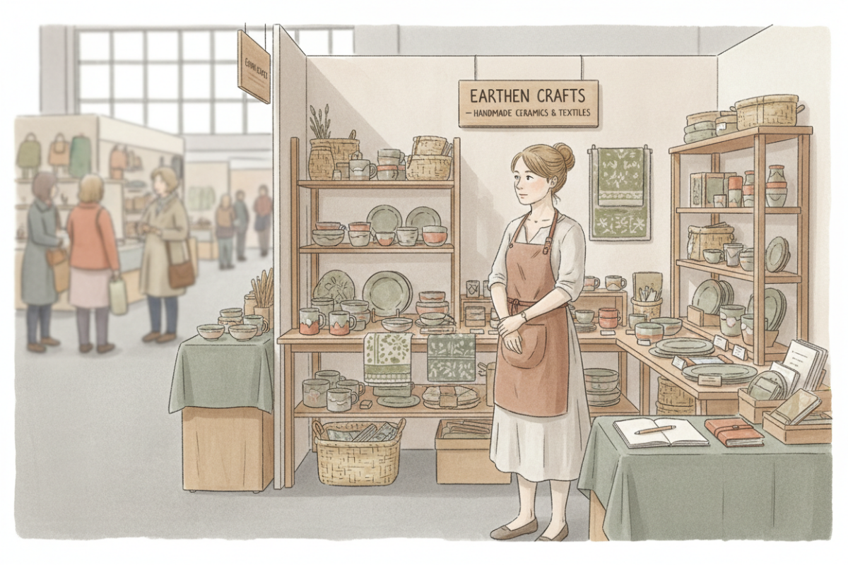 Stepping Back to Evaluate a Craft Booth That Looks Right.png