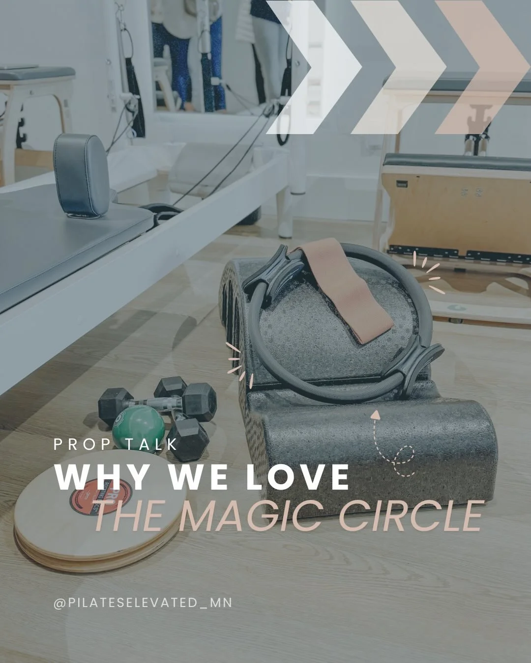 ✨ PROP TALK: The Magic Circle ✨ We know&hellip;it doesn&rsquo;t exactly look magical. More like a bendy torture ring? 😅

But don&rsquo;t let it fool you&mdash;this little circle means business.

Here&rsquo;s why we love it:
🔥 1. It wakes up muscles