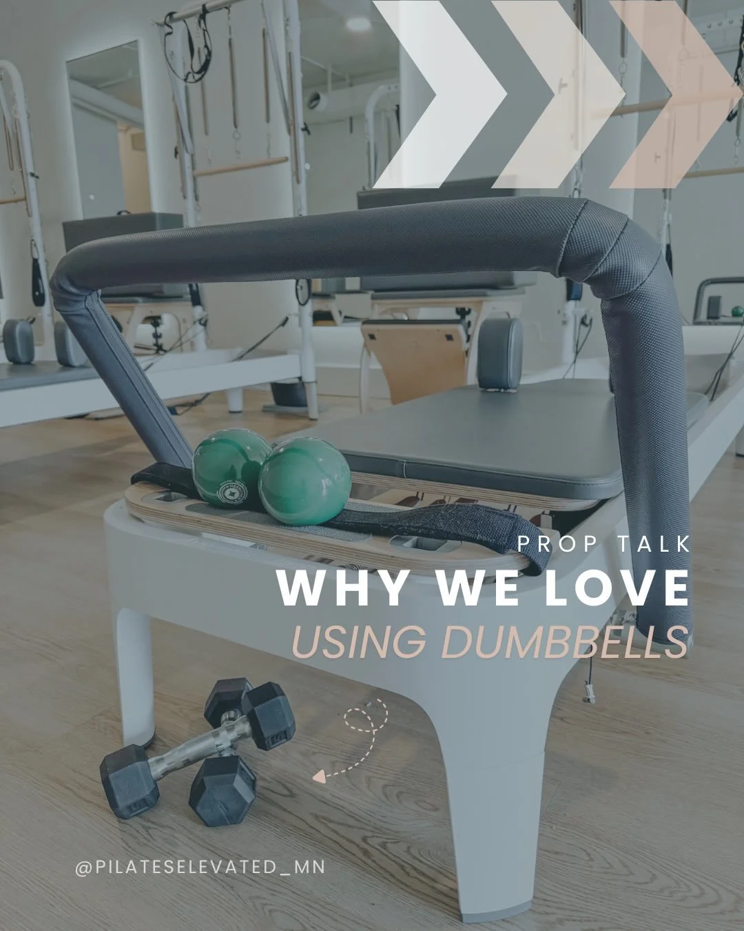 Adding dumbbells into your Pilates routine is about so much more than &ldquo;making it harder.&rdquo;

Light weights can completely transform movements by adding challenge, increasing control, and helping build strength in a balanced, intentional way