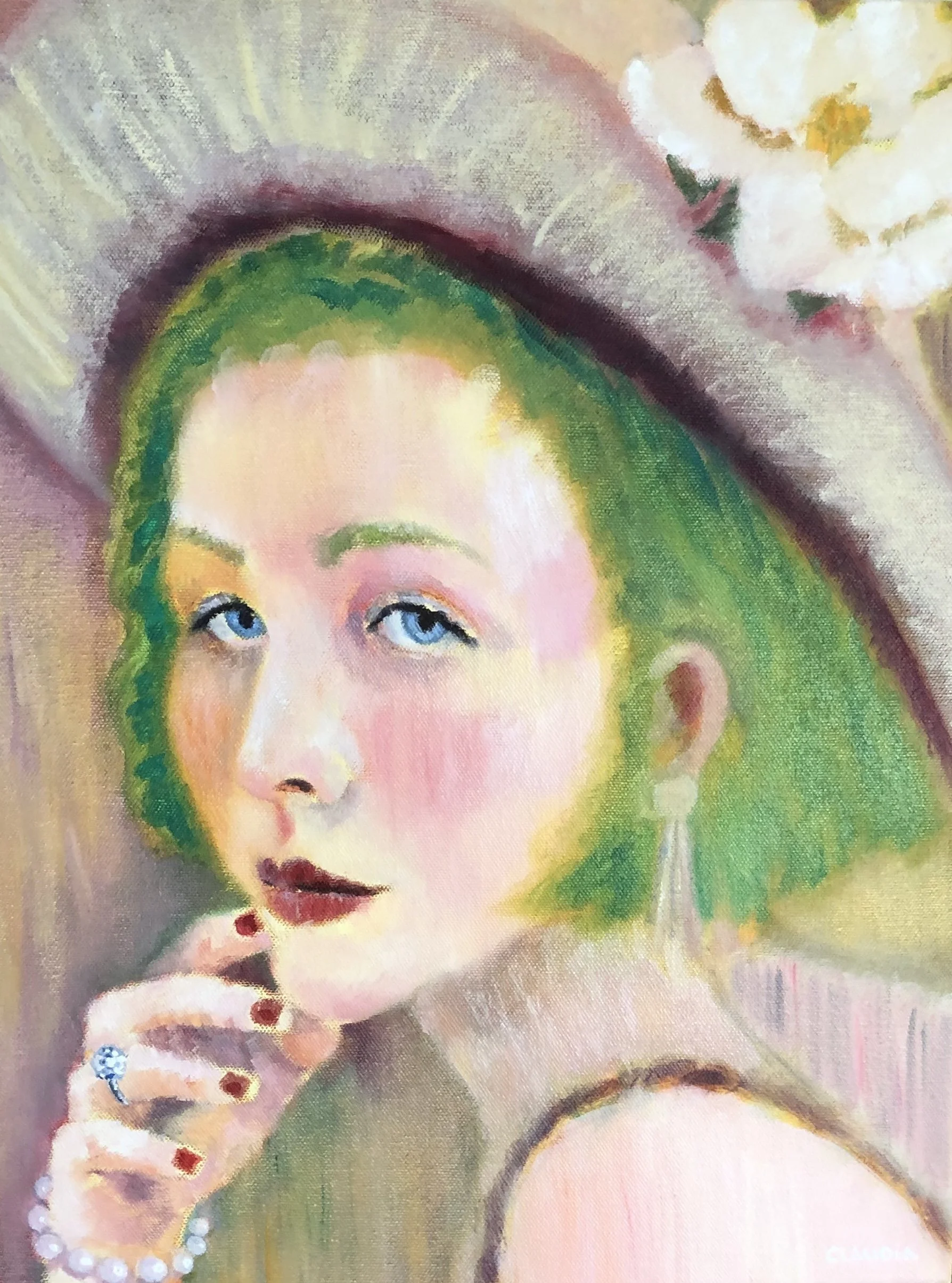 La Femme   |   18 x 14   |   Oil on Canvas
