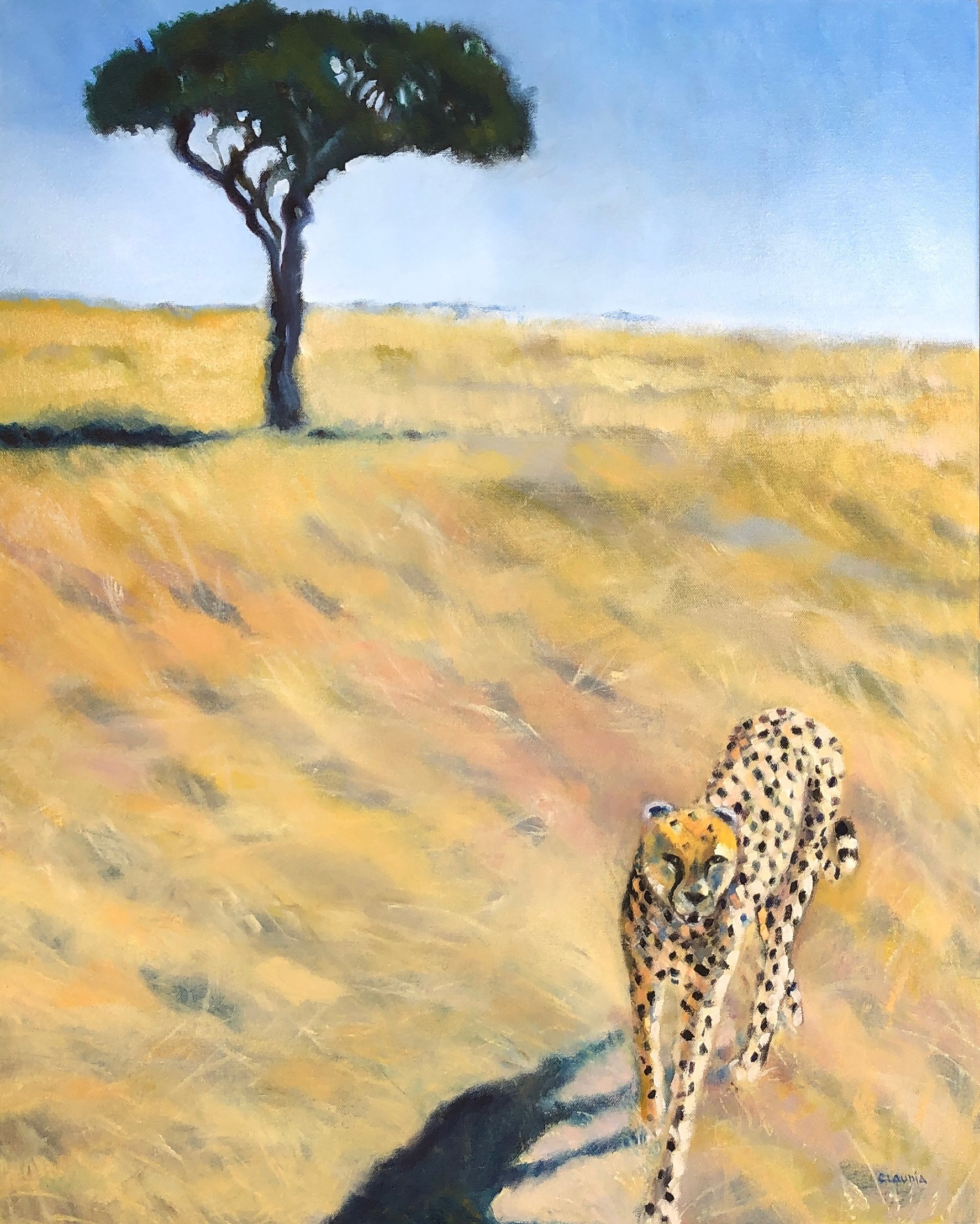 The Encounter | 36 x 30 | Oil on Canvas