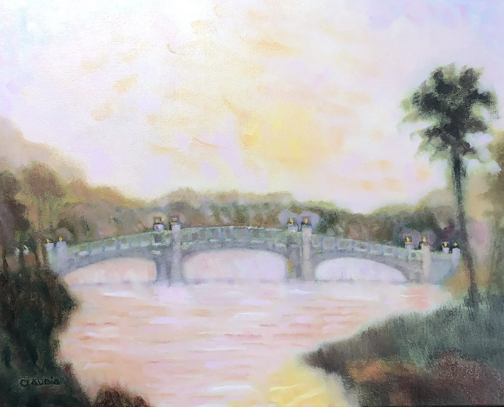 Bridge at The Point   |   16 x 20   |   Oil on Canvas