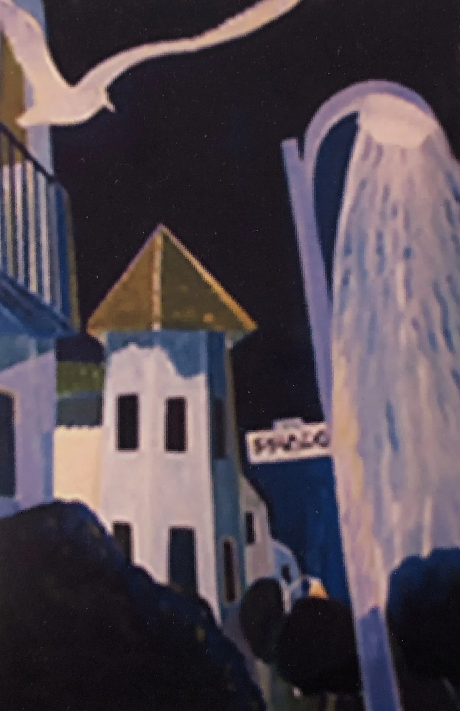 Streetlights 2   |   30 x 24   |   Oil on Canvas