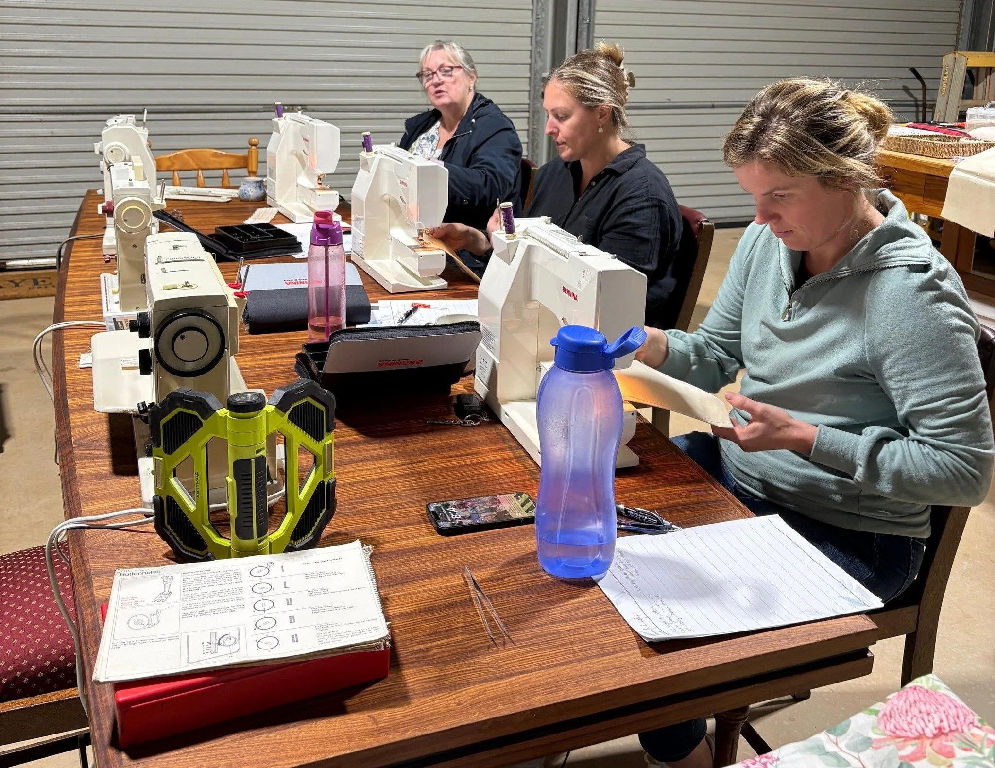 Would you like to learn how to sew, to go on to make your own clothes or to simply just hem or do minor alterations.
Come & join our beginners workshops to get you started 
If you would like to hem some pants or jeans you can bring a pair along a