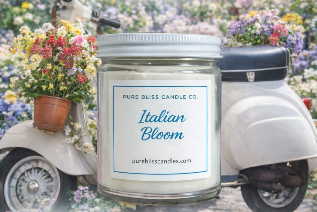 Italian Bloom - Wooden Wick Candle