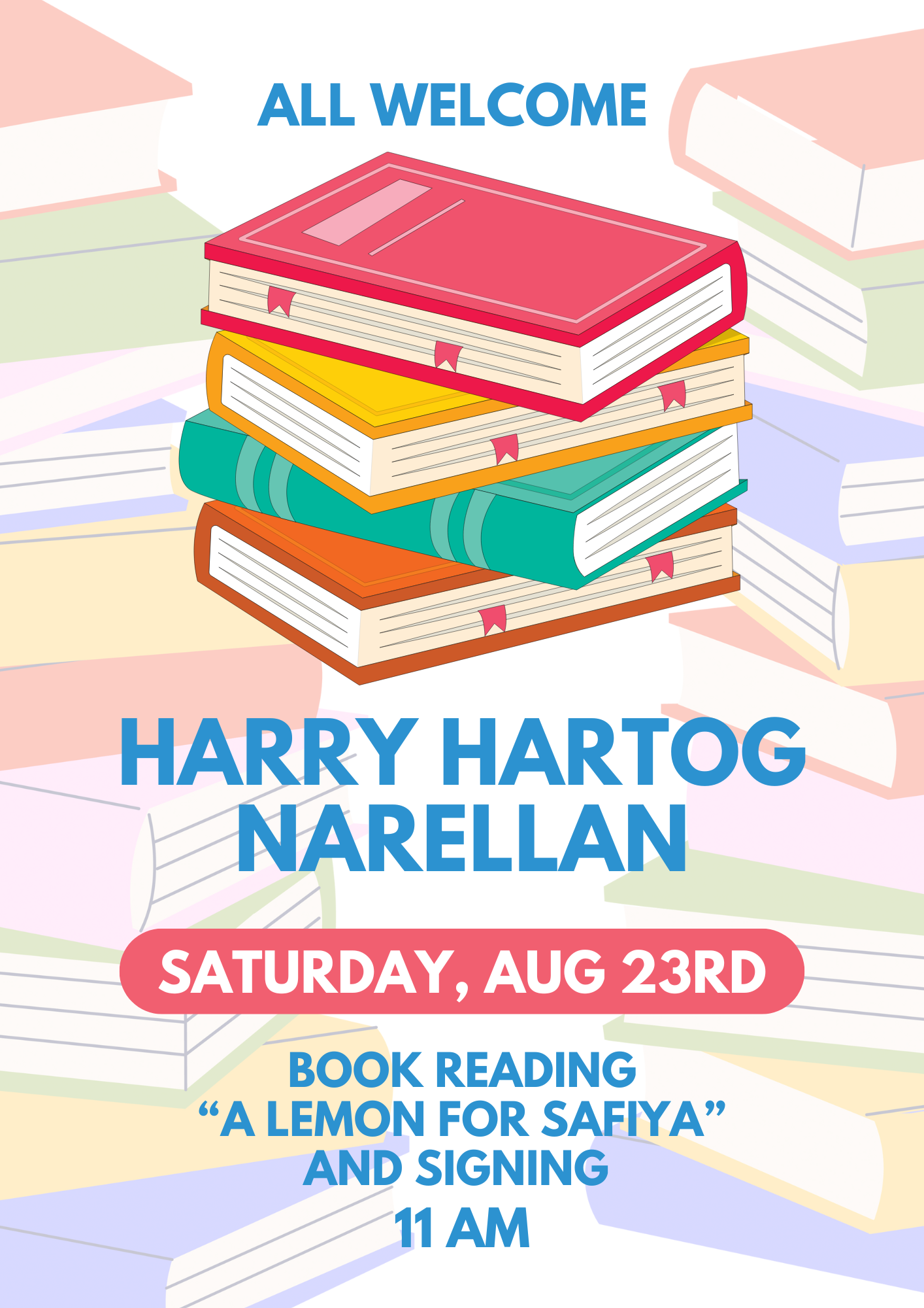 Harry Hartog Narellan Book Week Author Visit