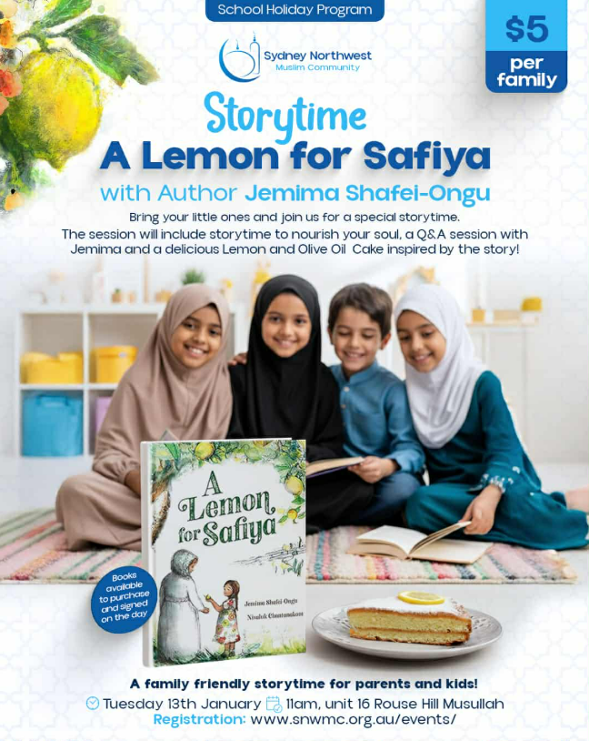 Storytime: A Lemon for Safiya