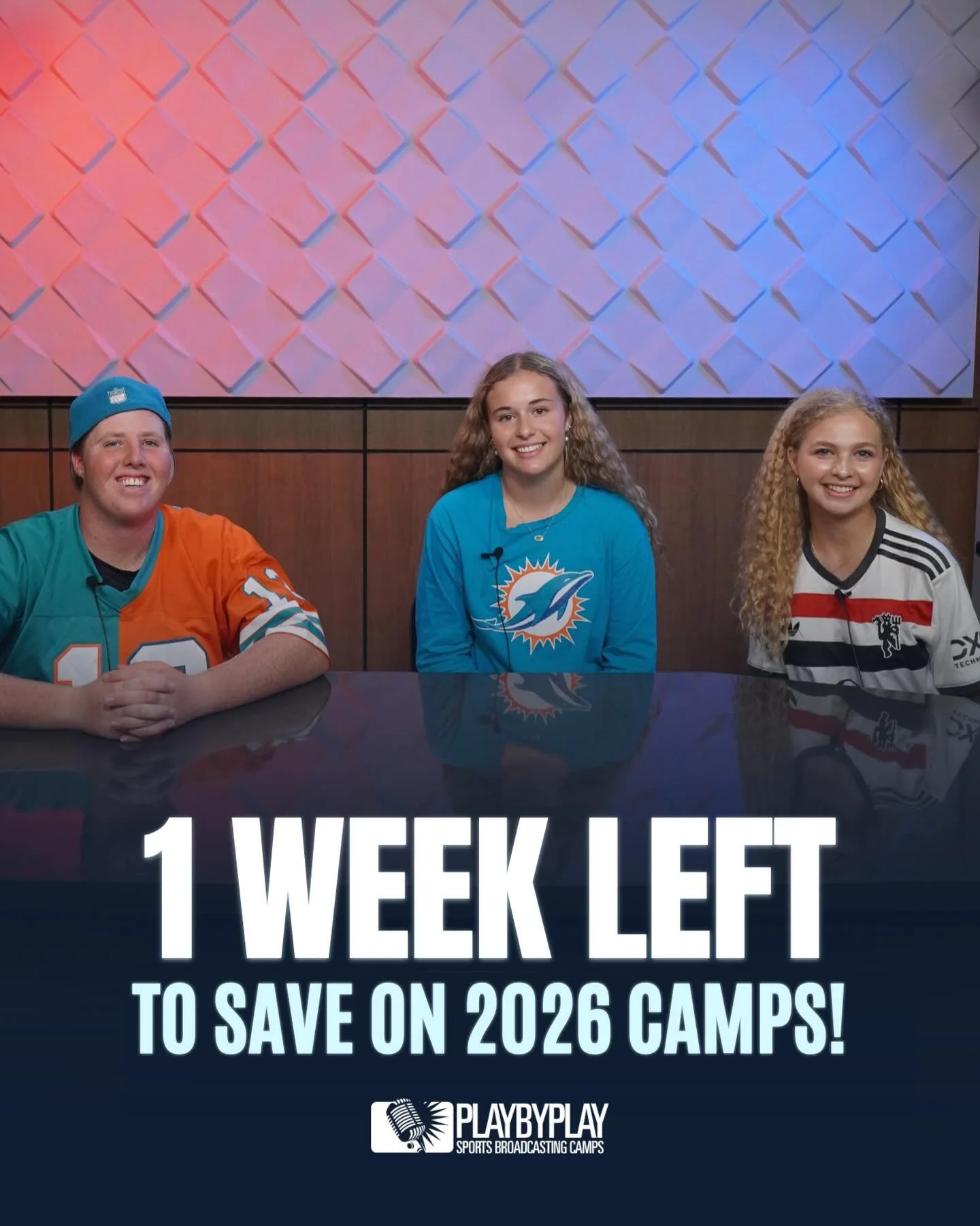 Time is running out to save! ⏱️
Only one week left to lock in Early Bird pricing for Summer 2026. 👀
Register at the link in our bio!