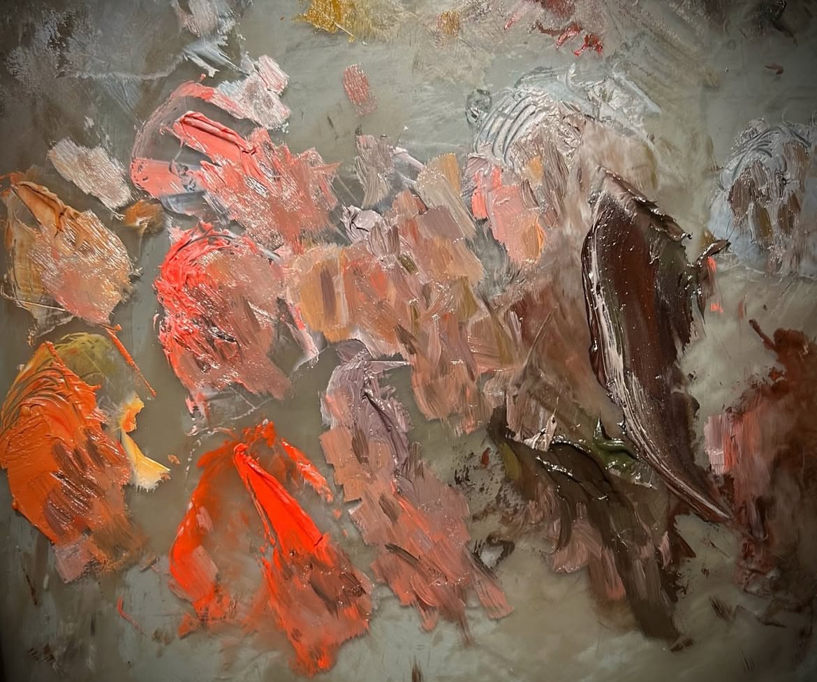 Exploring Zorn Palette Gamut. Color Mixing Exercise
