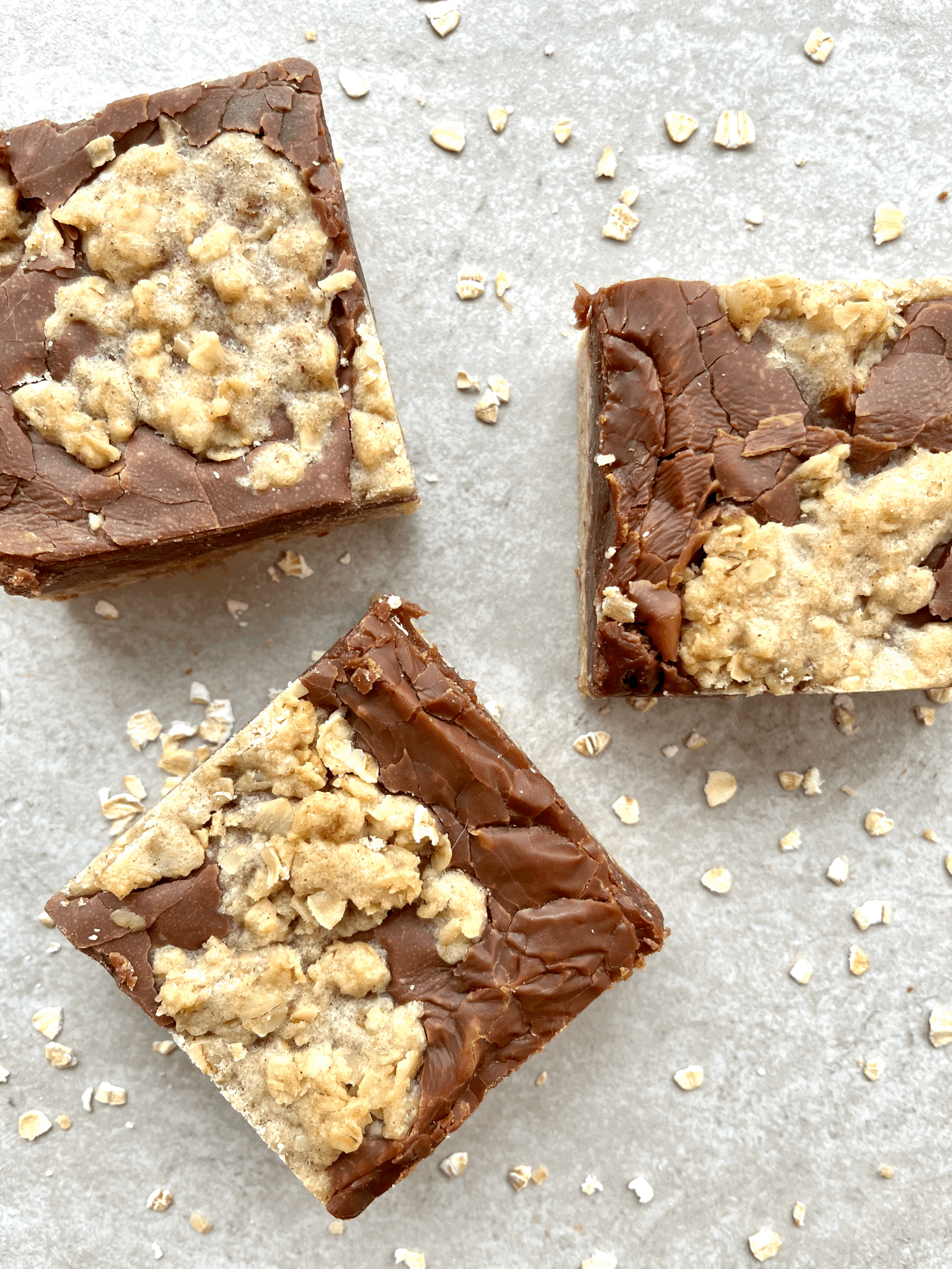Oat Fudge Bars
