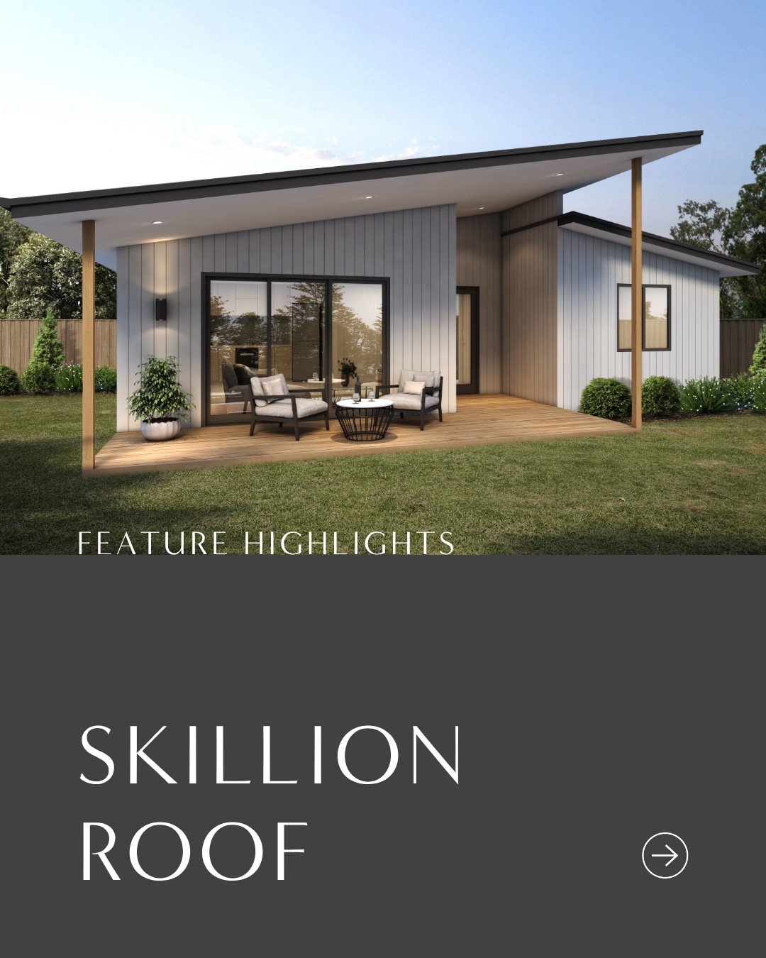 Your granny flat doesn&rsquo;t have to feel small.

Skillion roofs combine modern design with smart engineering to create brighter, more spacious interiors - all within a compact footprint.

Swipe to see why they&rsquo;re becoming the future of secon