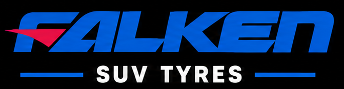 Falken SUV tires logo with blue, red, black, and white colors.