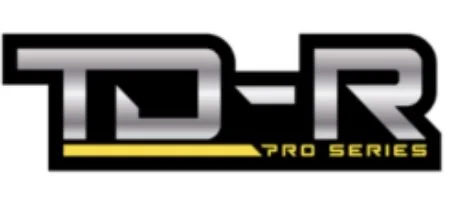 Logo for TDR Pro Series with stylized letters 'TDR' and 'Pro Series' underneath.