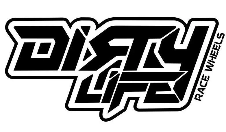 Black the logo design that reads "DIXY RACE WHEELS" in stylized, bold, interconnected text with "RACE WHEELS" written vertically on the right.