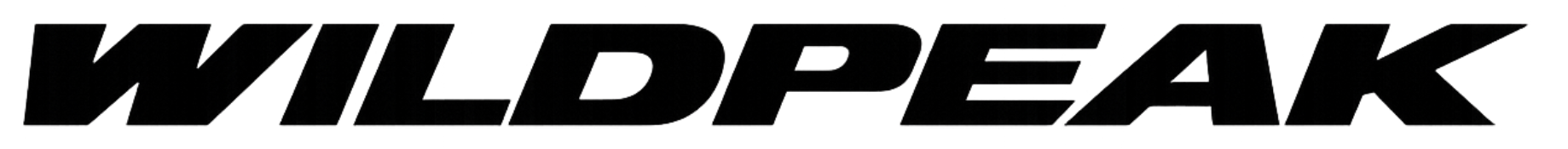 The word 'WILDEPEAK' written in bold, black, stylized font.