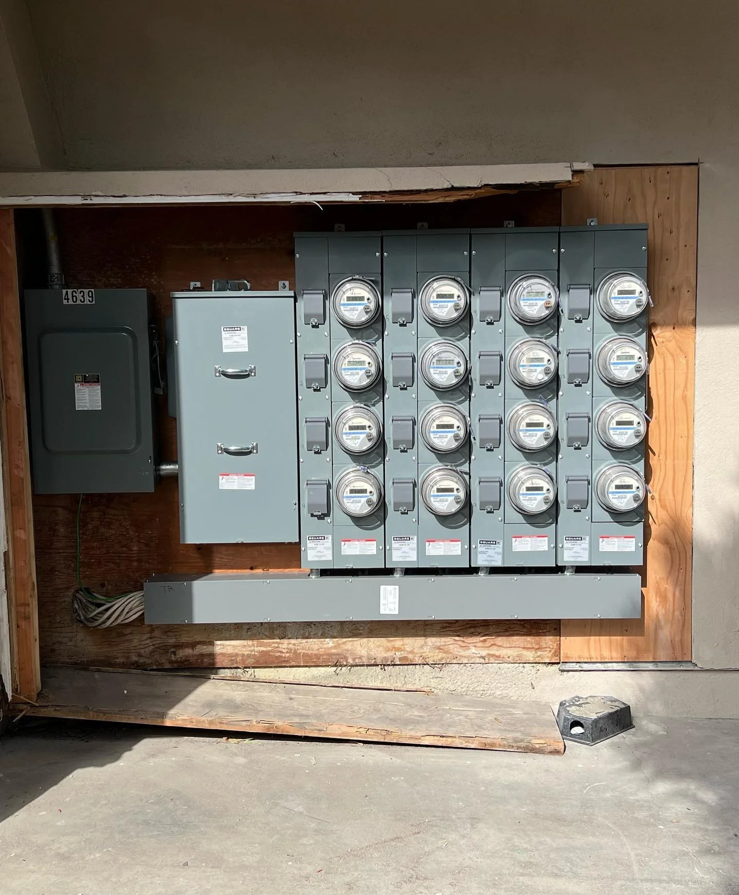 16 meter replacement for condo building installed along side Electrical solutions and Golden Standard Electric