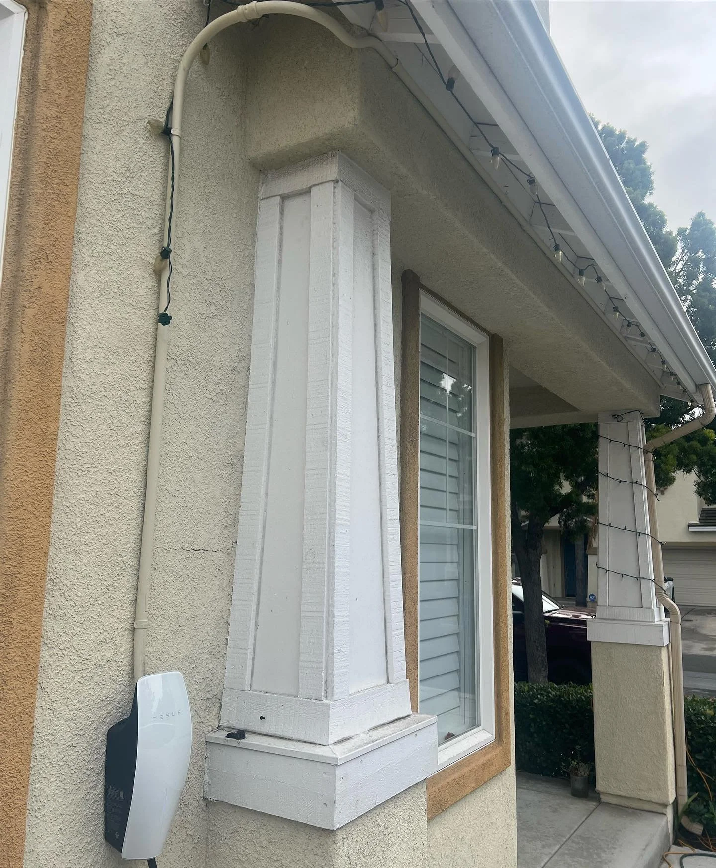 60 foot EV charger, three-quarter inch EMT pipe around the house pristine conduit bending
