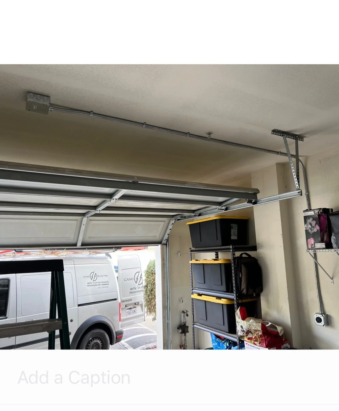 Townhouse, second-story subpanel, EV charger to Garage