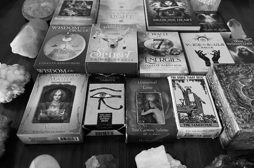 Amazing range of tarot and oracle cards