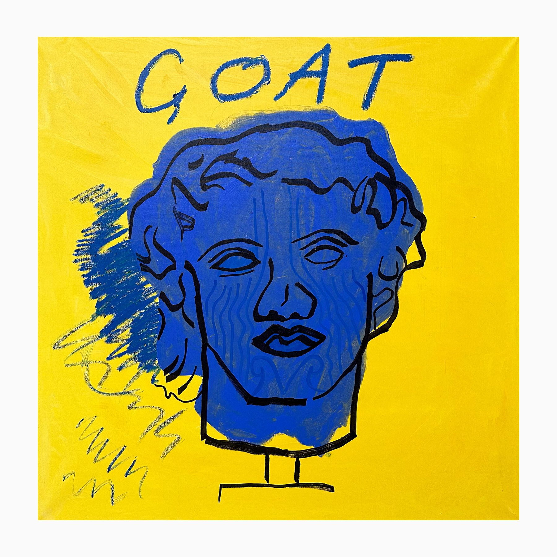 greatest of all time (blue)
