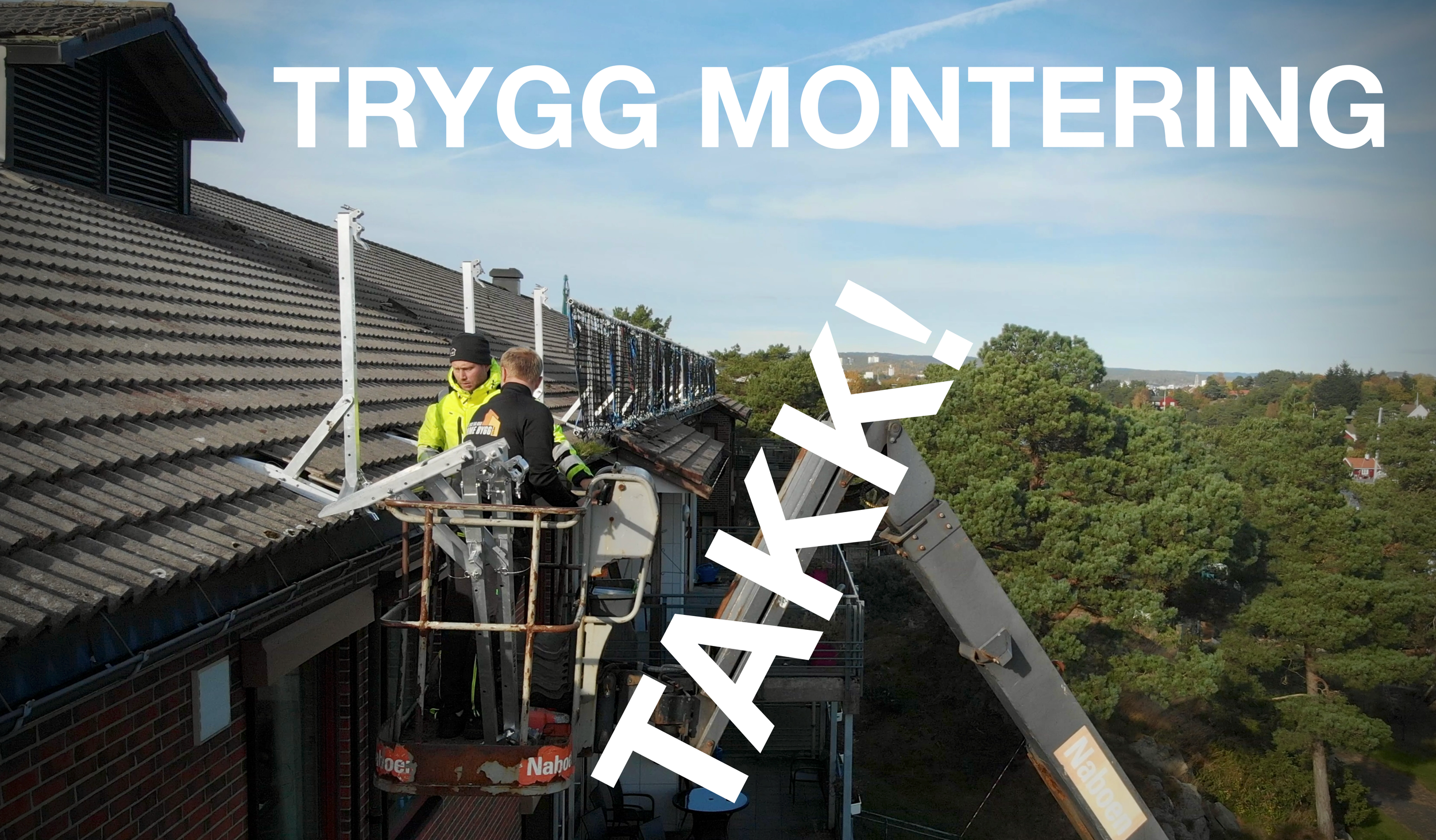 Trygg montering - Takk!