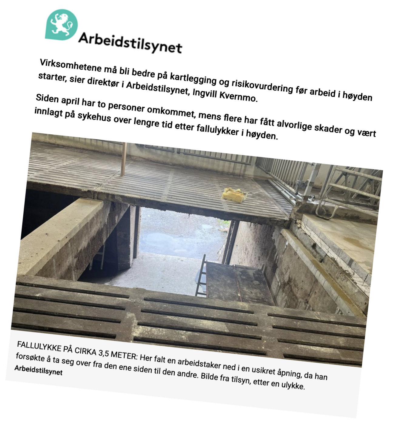Varsko fra Arbeidstilsynet