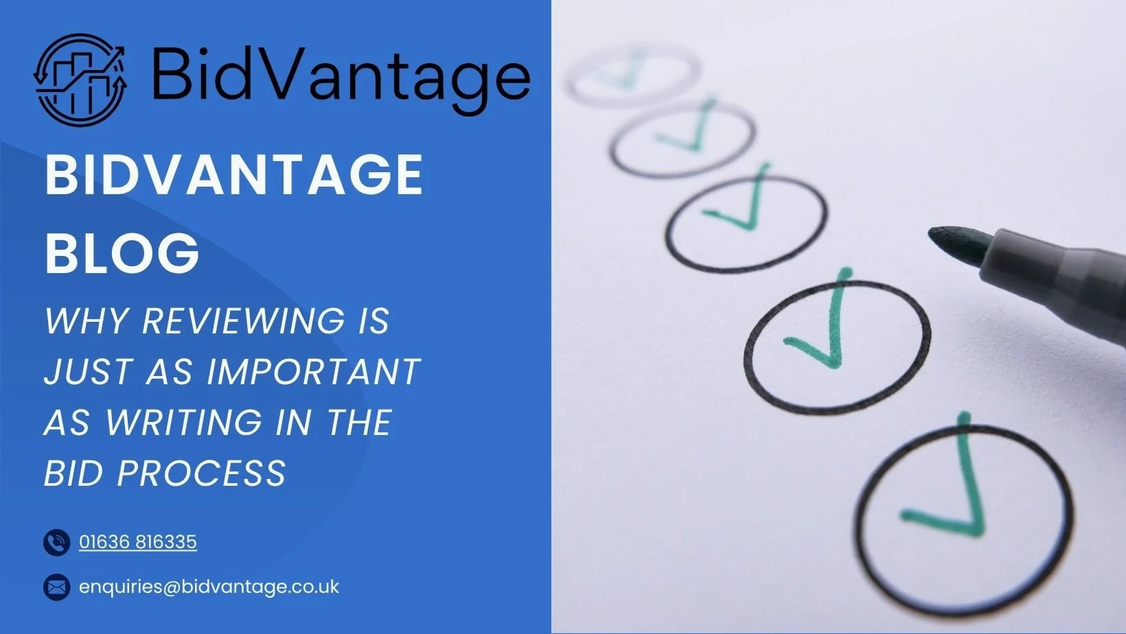 Why Reviewing Is Just as Important as Writing in the Bid Process