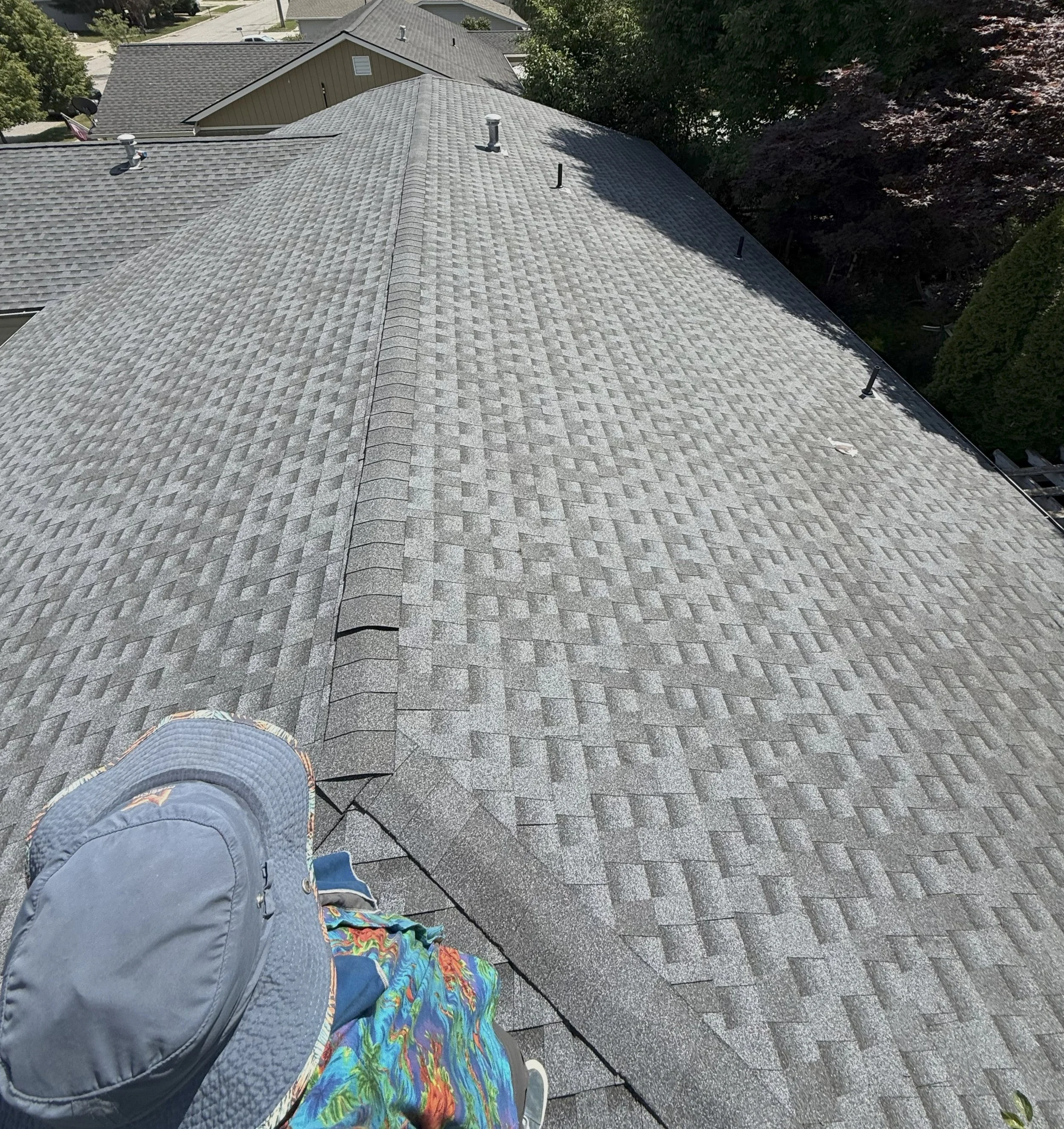 (After) Re-roof