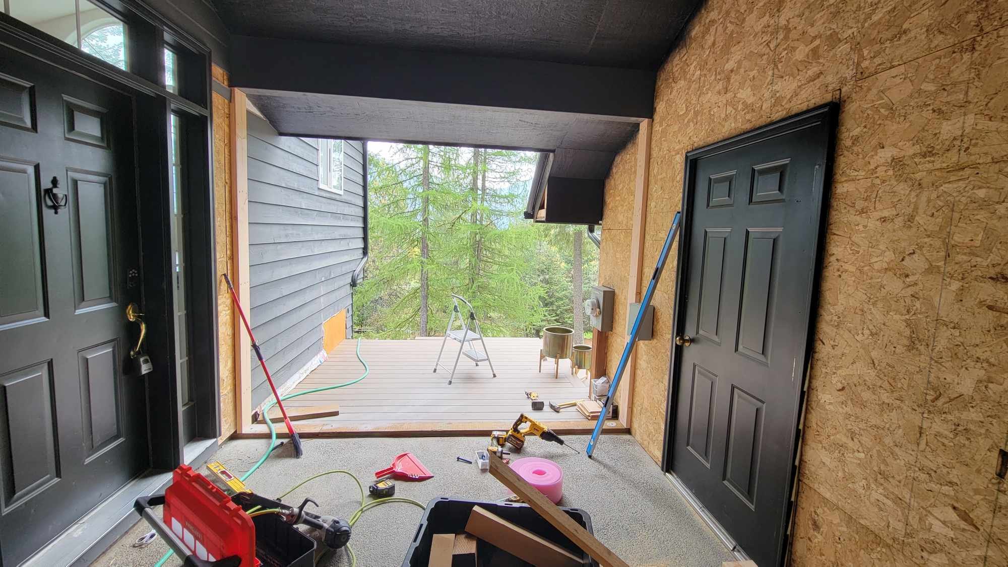 (During) Breezeway Addition/Framing