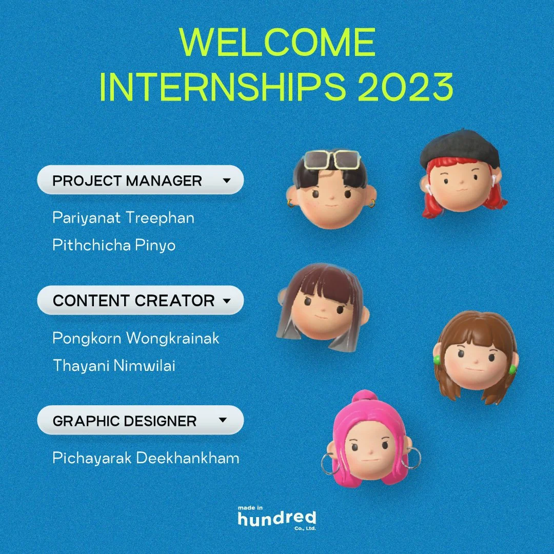Congratulations and welcome to all the interns who have passed the selection process. We'll meet soon!😍💥

Thanks to all the students who applied. We're glad to have gotten to know each one of you, and those we've interviewed have given us a lot of 