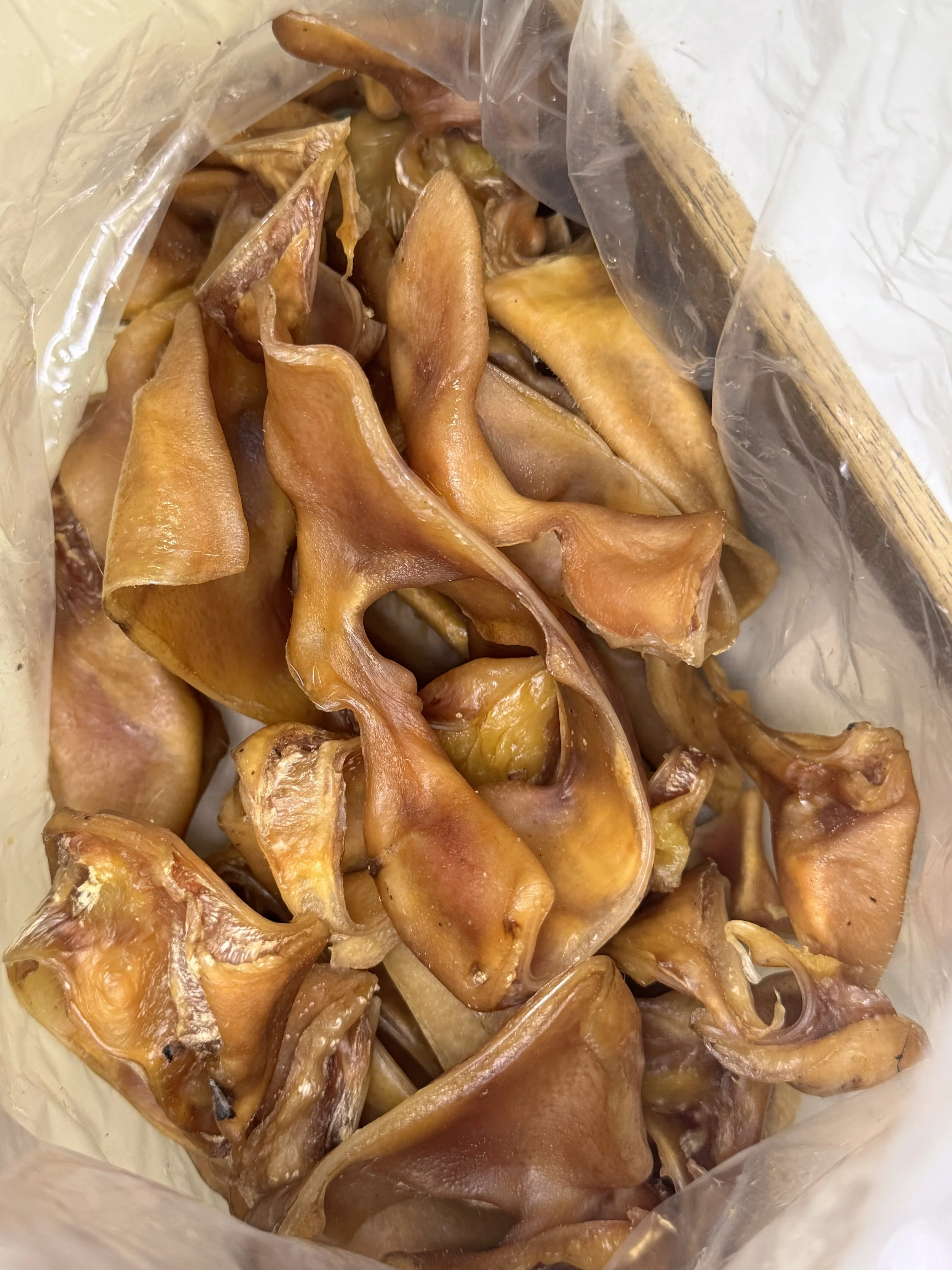 Pig Ear Strips 50g