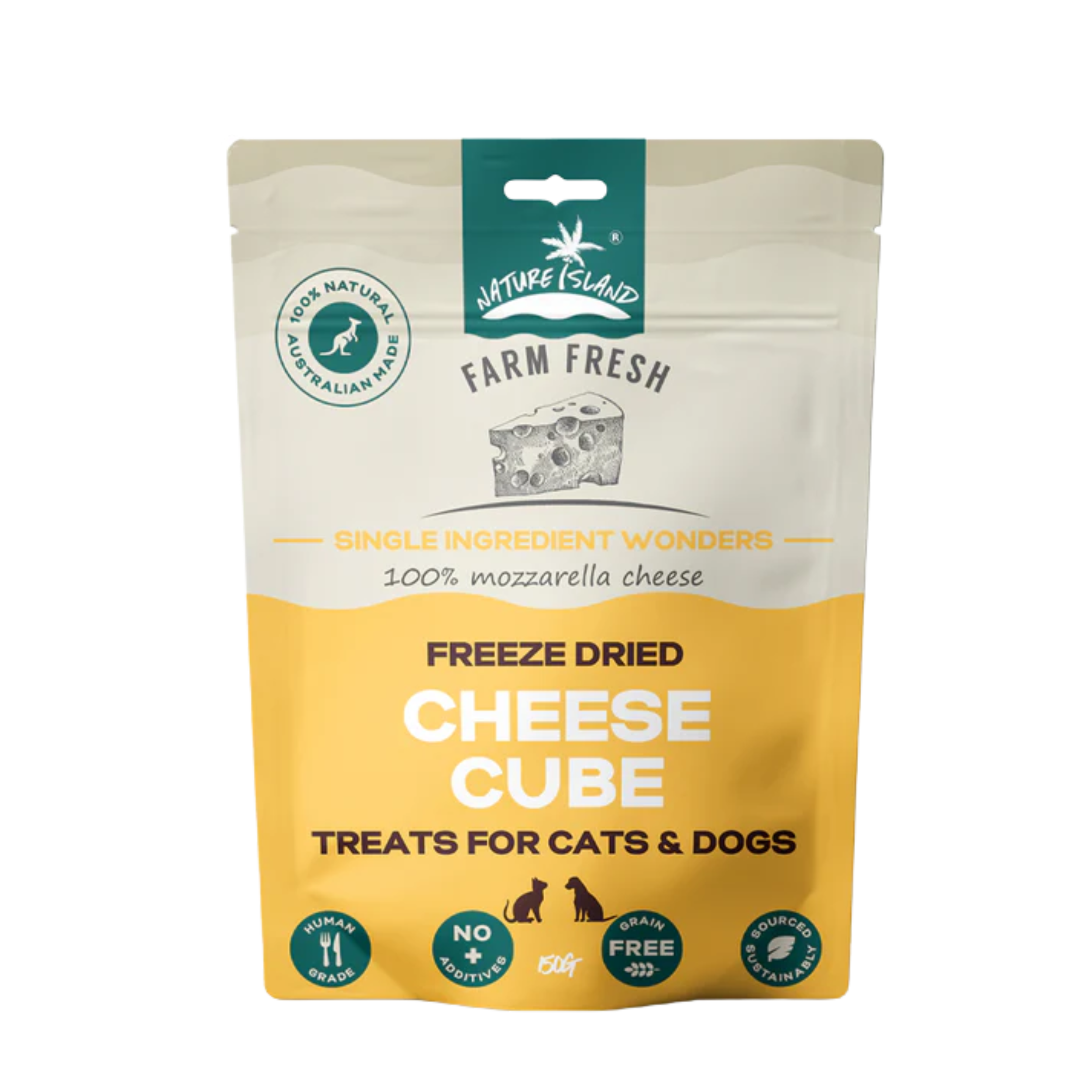 Cheese Cubes Freeze Dried 150g