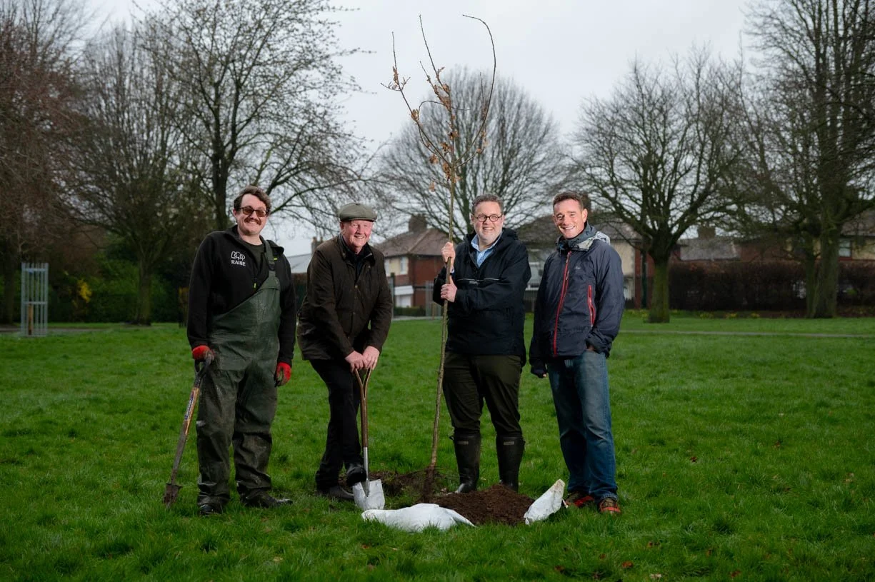 A Ceremonial 10 Millionth Tree Planted in Carlisle