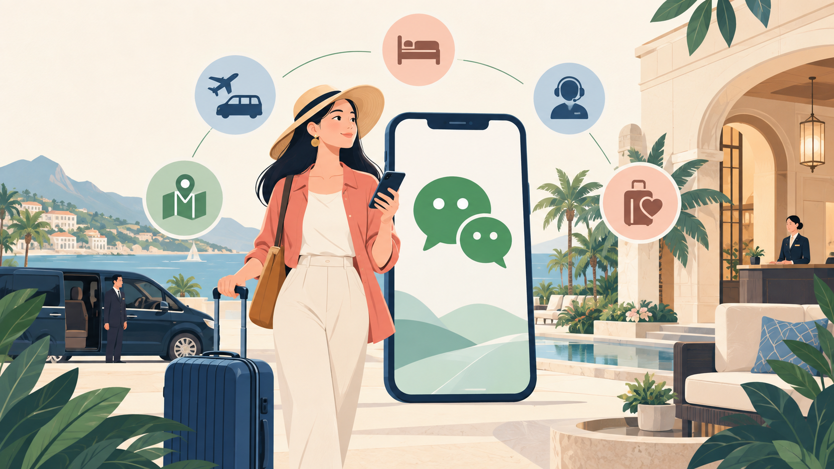 WeCom for International Hotels and Travel Brands in China Market: From First Enquiry to Repeat Guest