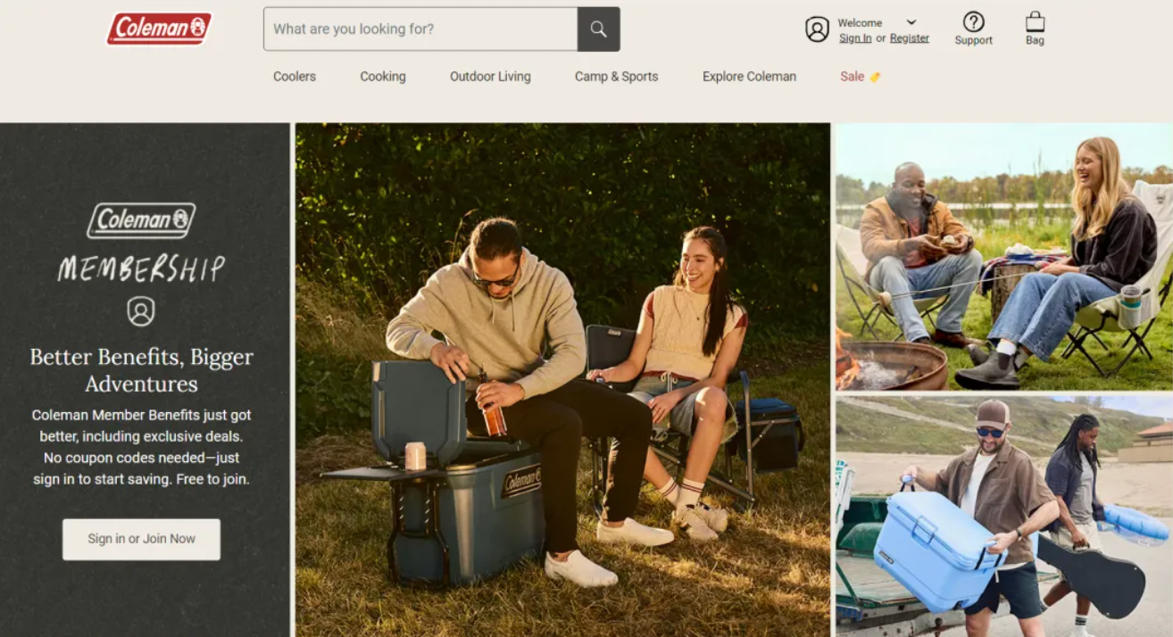 Coleman: Illuminating the Modern Camping Experience 