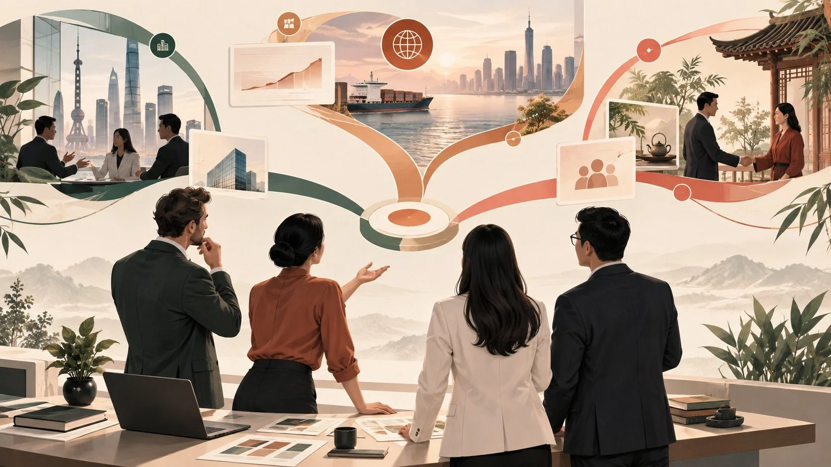 International and Chinese business teams evaluating practical routes into the China market