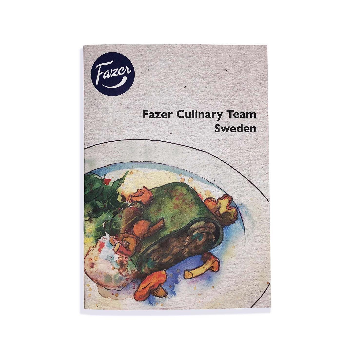 Brochure illustrations for @fazersverige gold winning culinary team 🤩🥇
.
.
#artwork #illustration #watercolor #akvarell #illustrator #art #design #graphicdesign #brochure #fazer