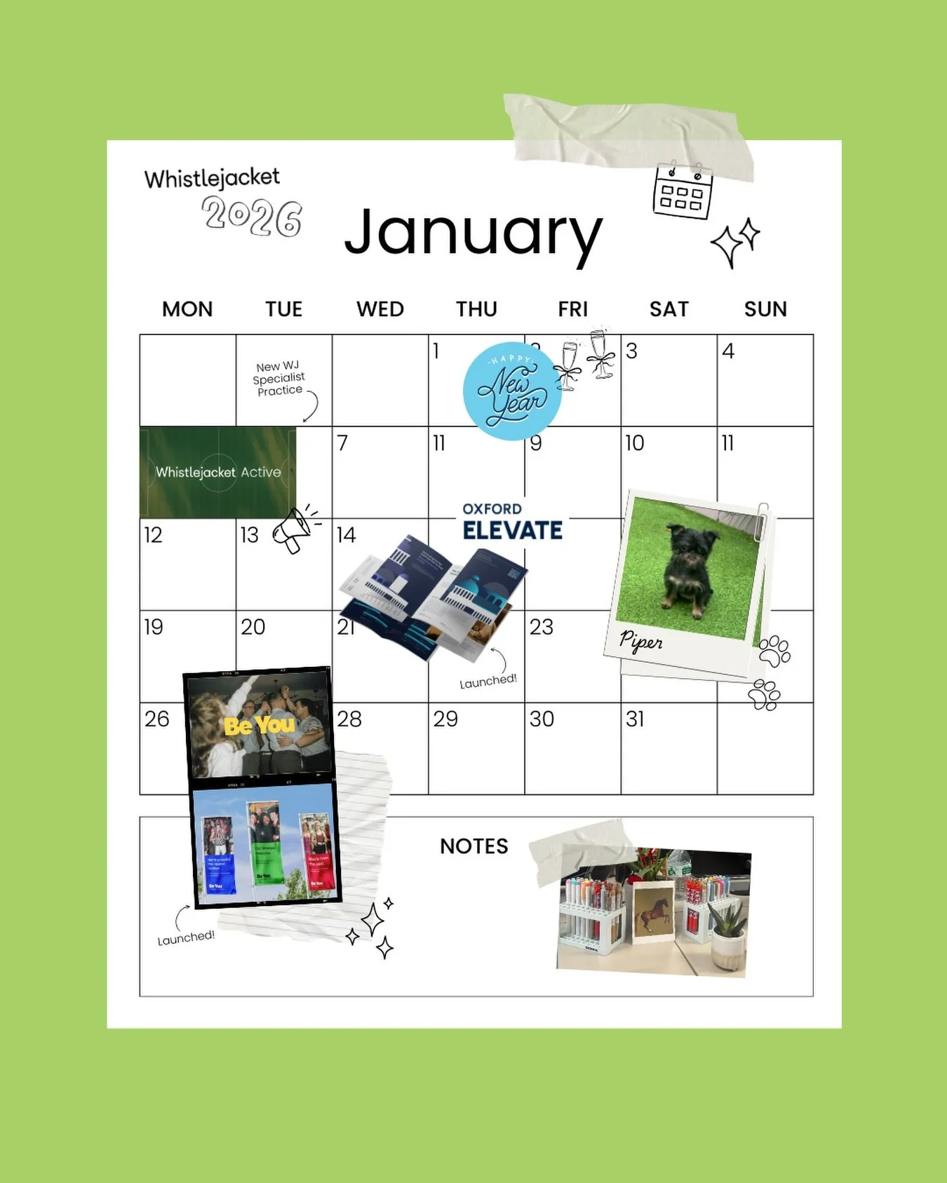 January was a great month for us as an agency with the launch of our new specialist practice Whistlejacket Active. We&rsquo;ve already begun working with new and exciting clients within the sports industry (keep your eyes peeled👀)!

January also saw