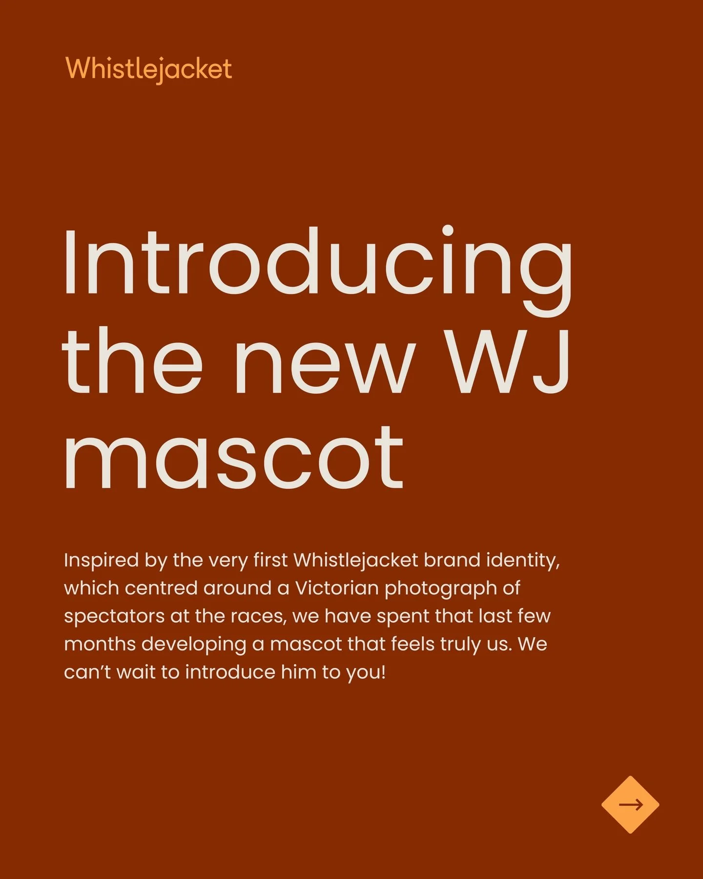 Having recently launched our new brand identity, we felt something was missing. Over the last few months, the WJ team have been developing our very own Whistlejacket mascot.

Meet Whistle 🐎😙 We hope you love him as much as we do! 

#brandidentity #