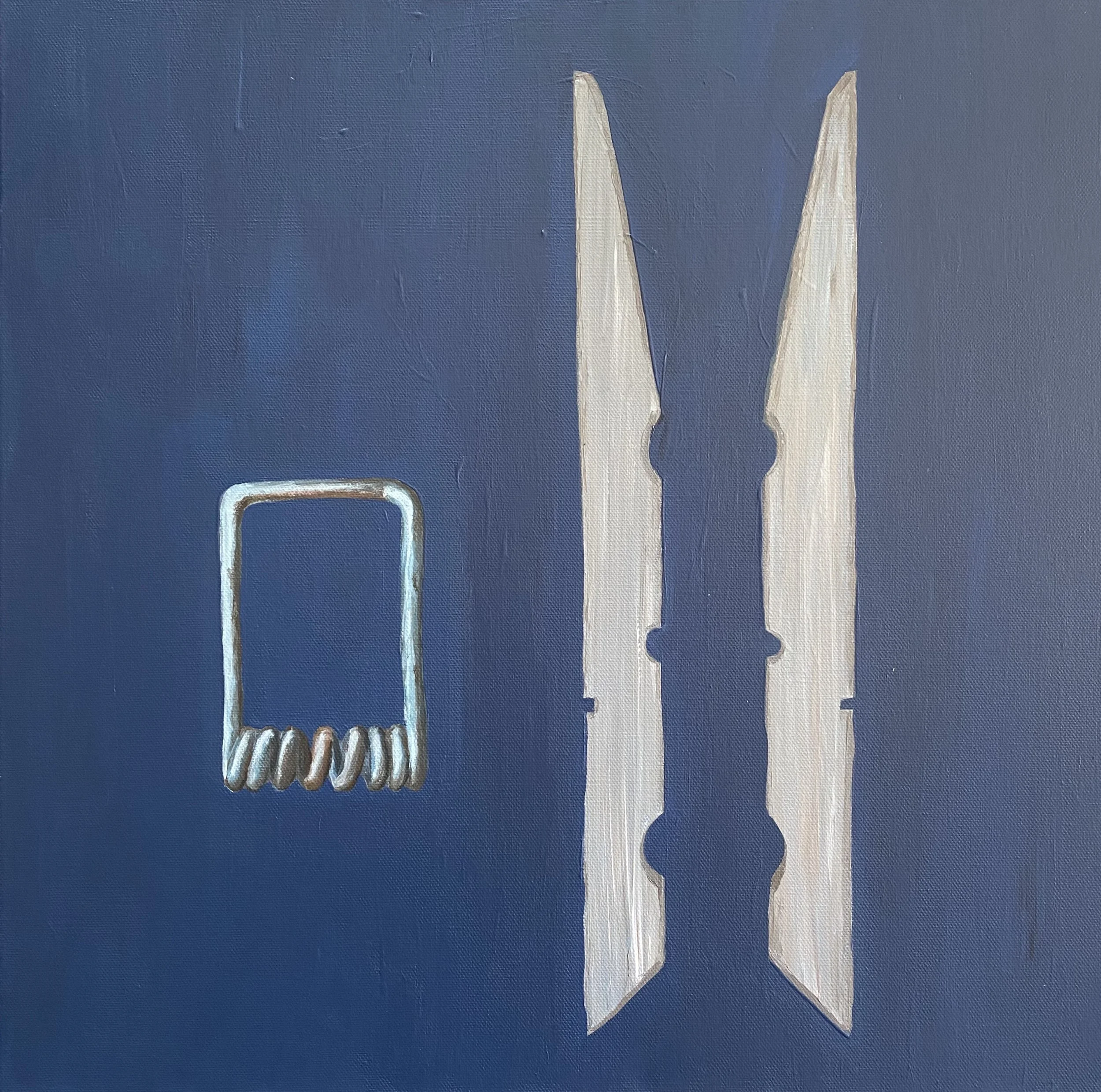 Painting acrylic on canvas -peg series perth artist
