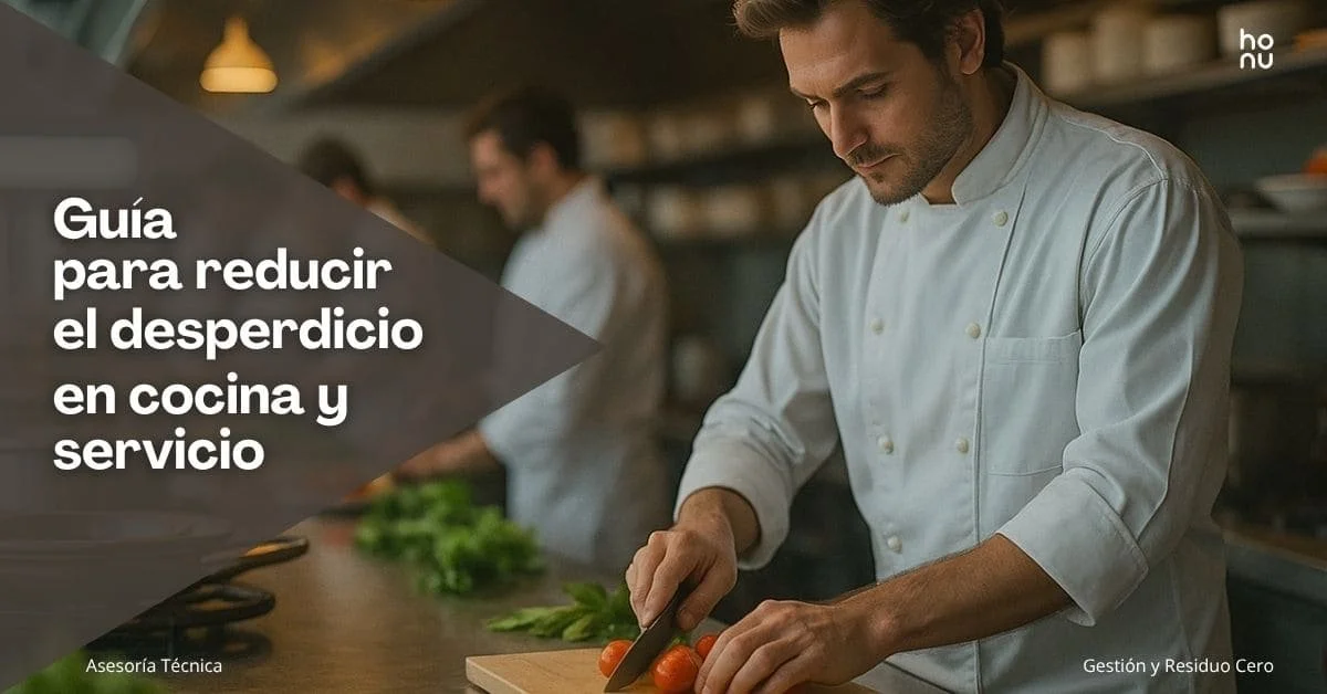 Guía práctica para reducir el desperdicio en cocina y servicio 
