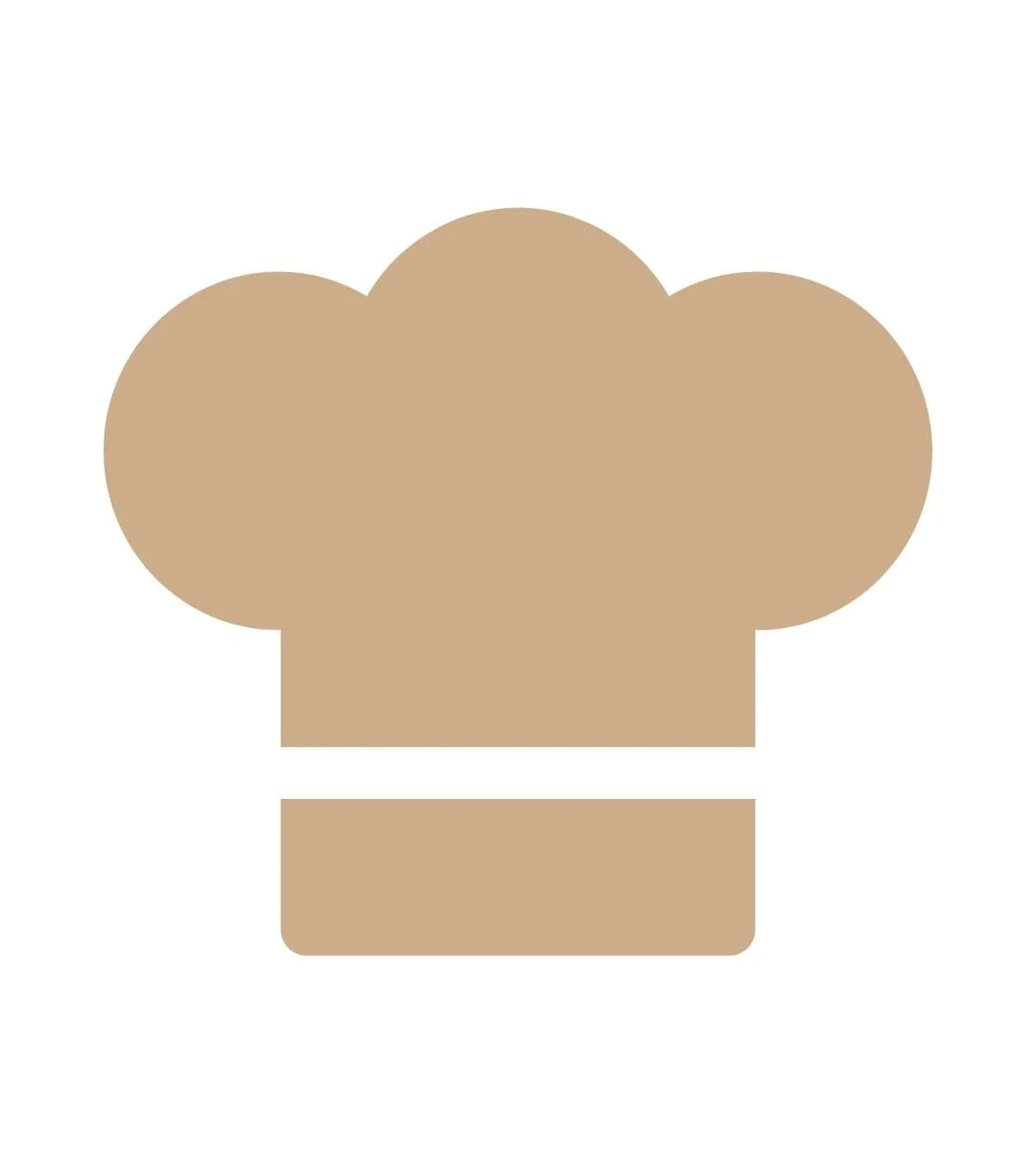 Icono: Gorro de chef ejecutivo