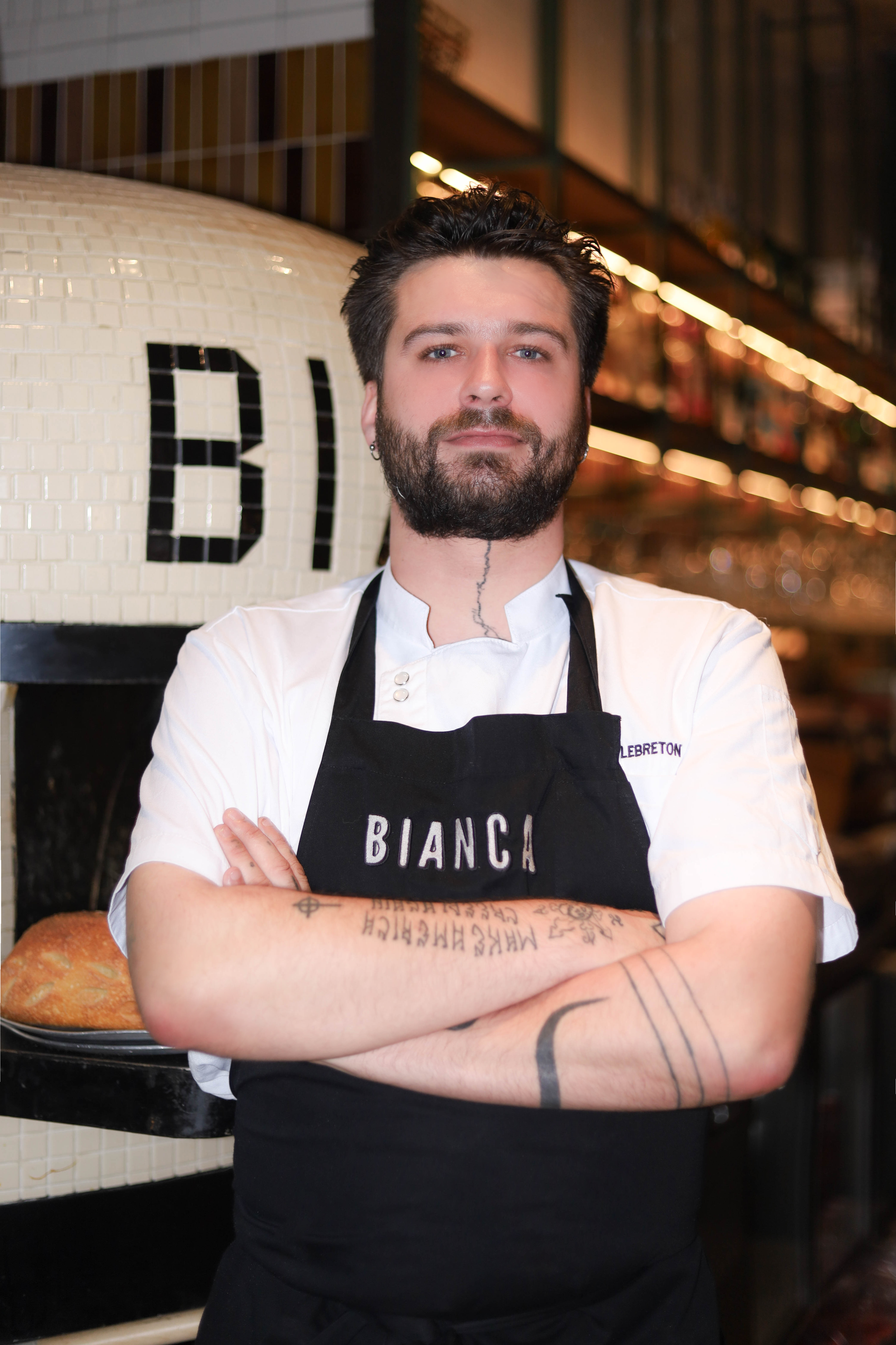 Chef at Italian restaurant