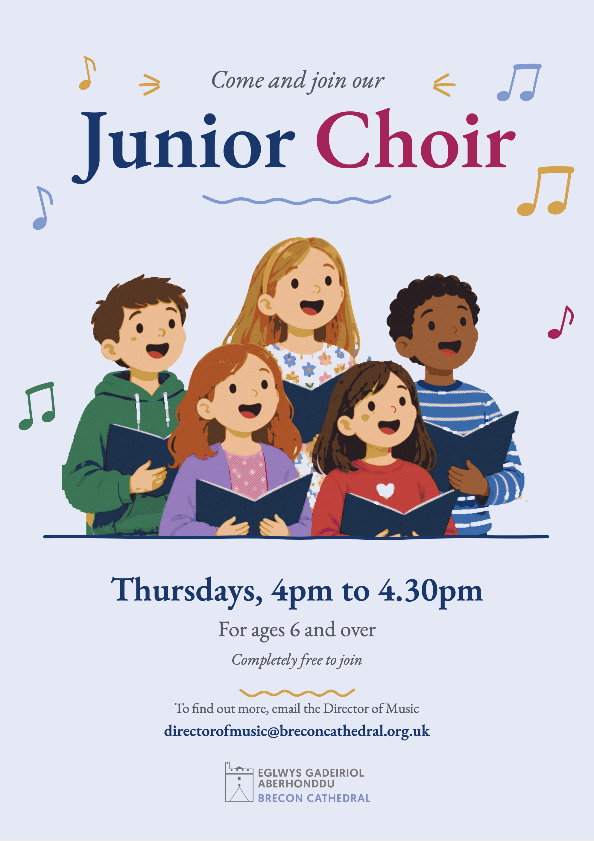 join the cathedral’s junior choir…